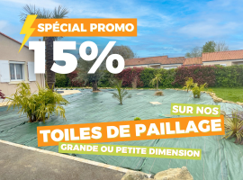 Toile de paillage promo
